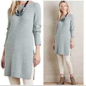 Anthropologie Moth Longline Tunic Sweater Sz M